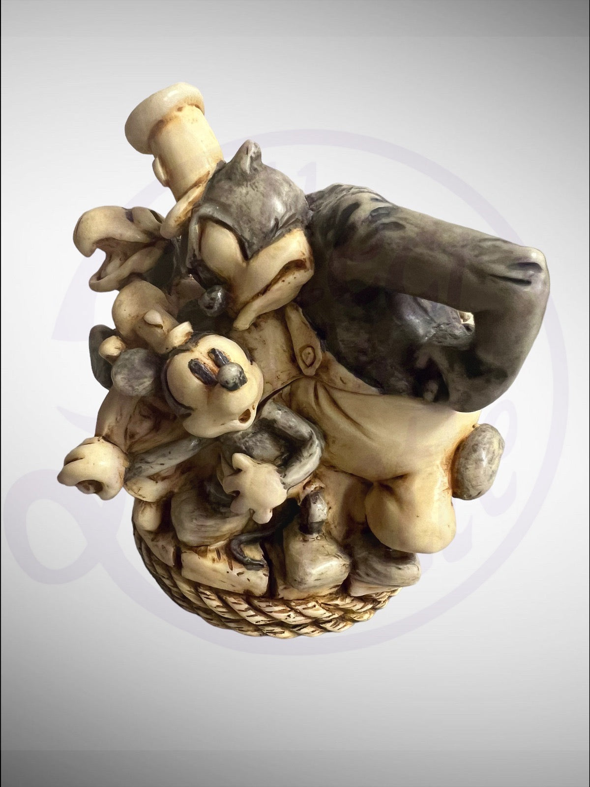 Harmony Kingdom Box - Disney Steamboat Willie Mickey Mouse Figurine No Box